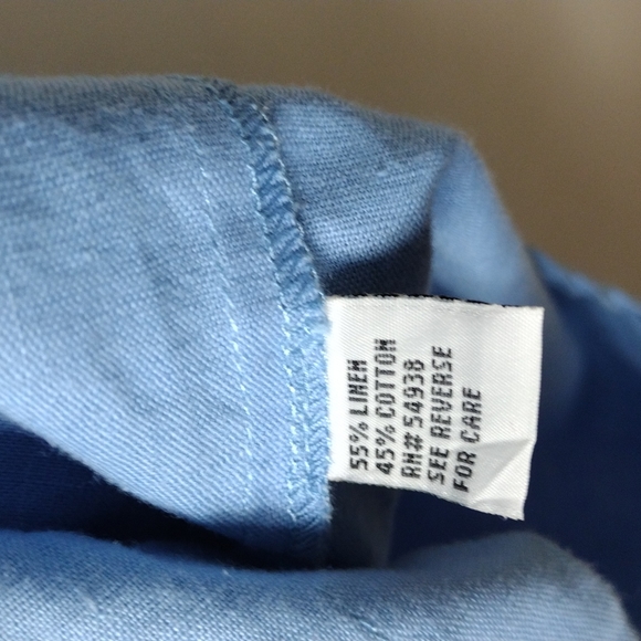 Jennifer Women Two Piece Blue Capri Set Size 14 - Picture 6 of 9